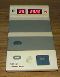 This is the picture of a vote counting machine	